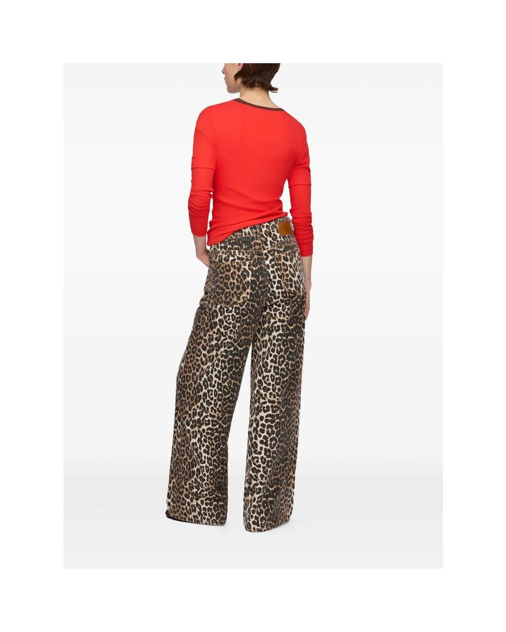 Ganni Red Tops