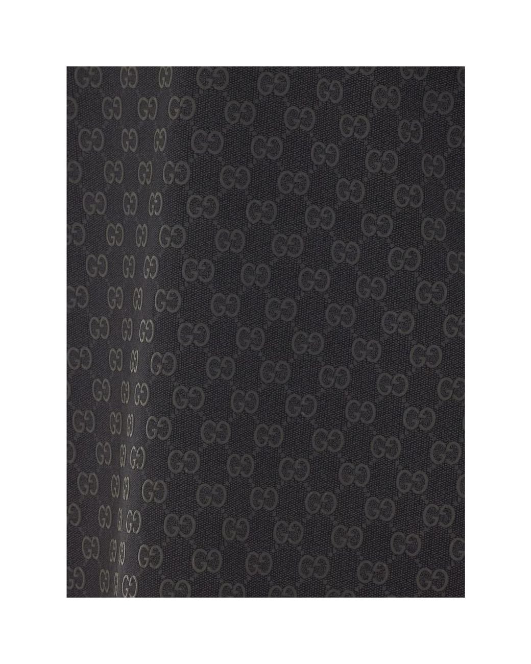 Gucci Black Printed Cotton Jersey T-Shirt for men