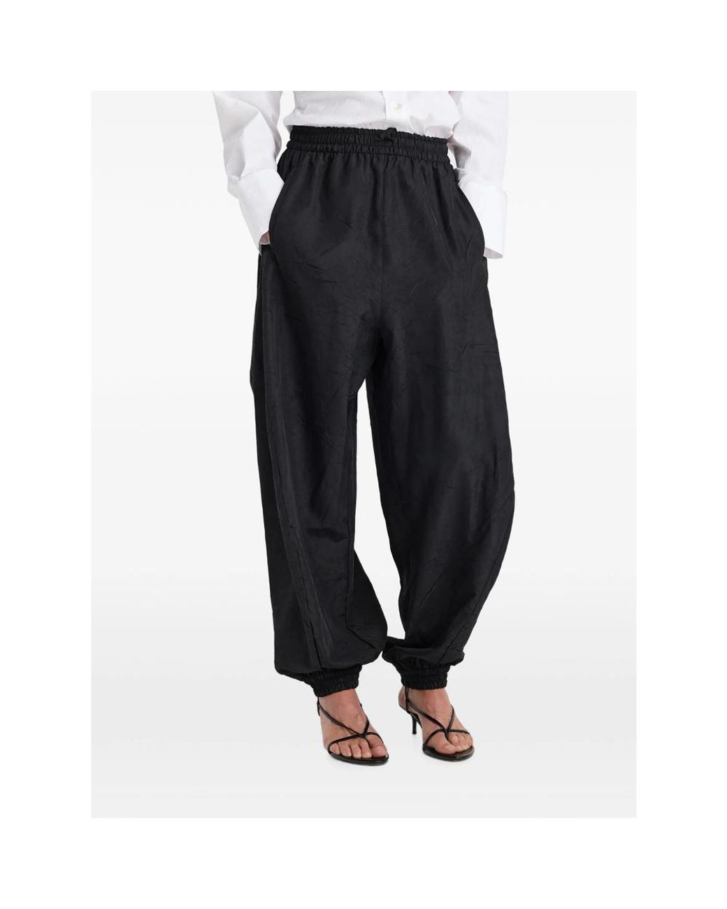 Rohe Blue Elasticated-Waistband Trousers