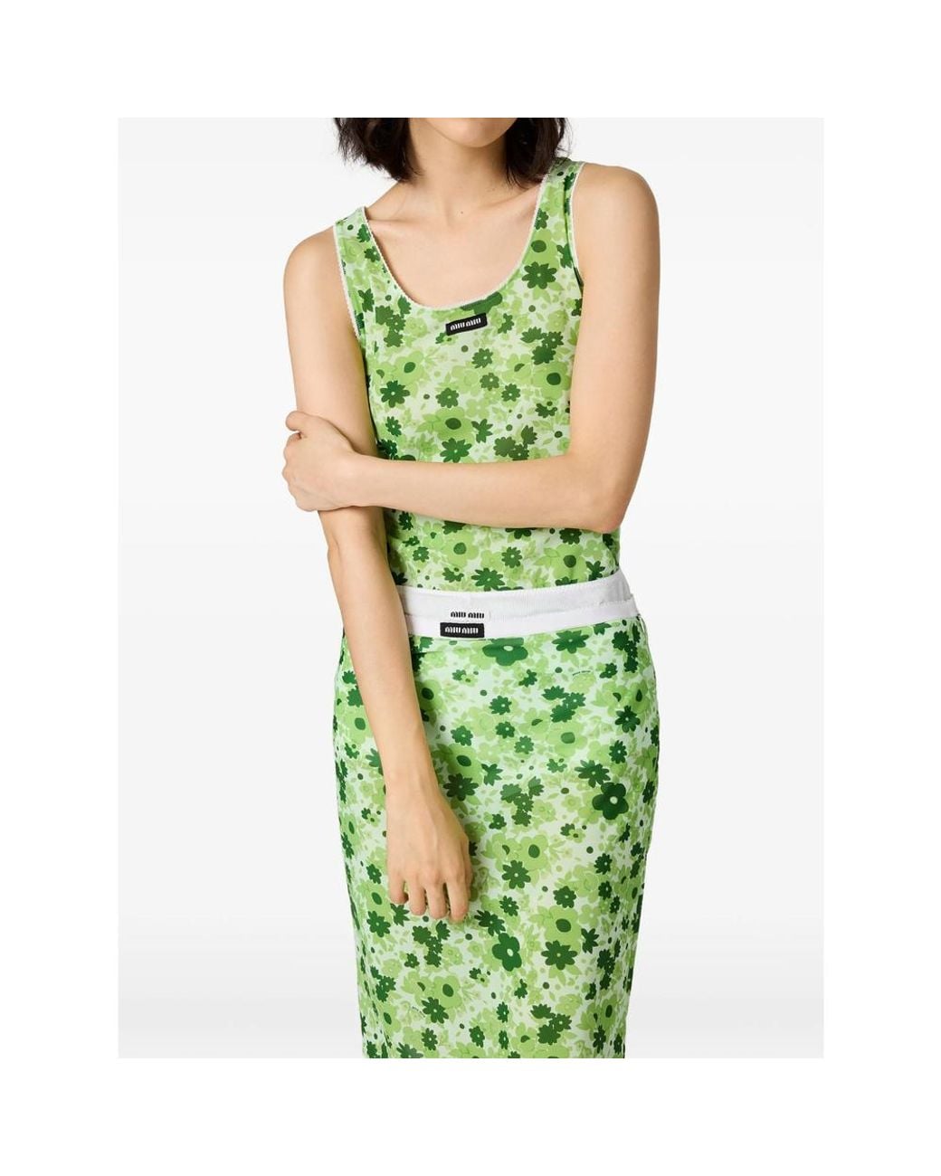 Miu Miu Green Skirts