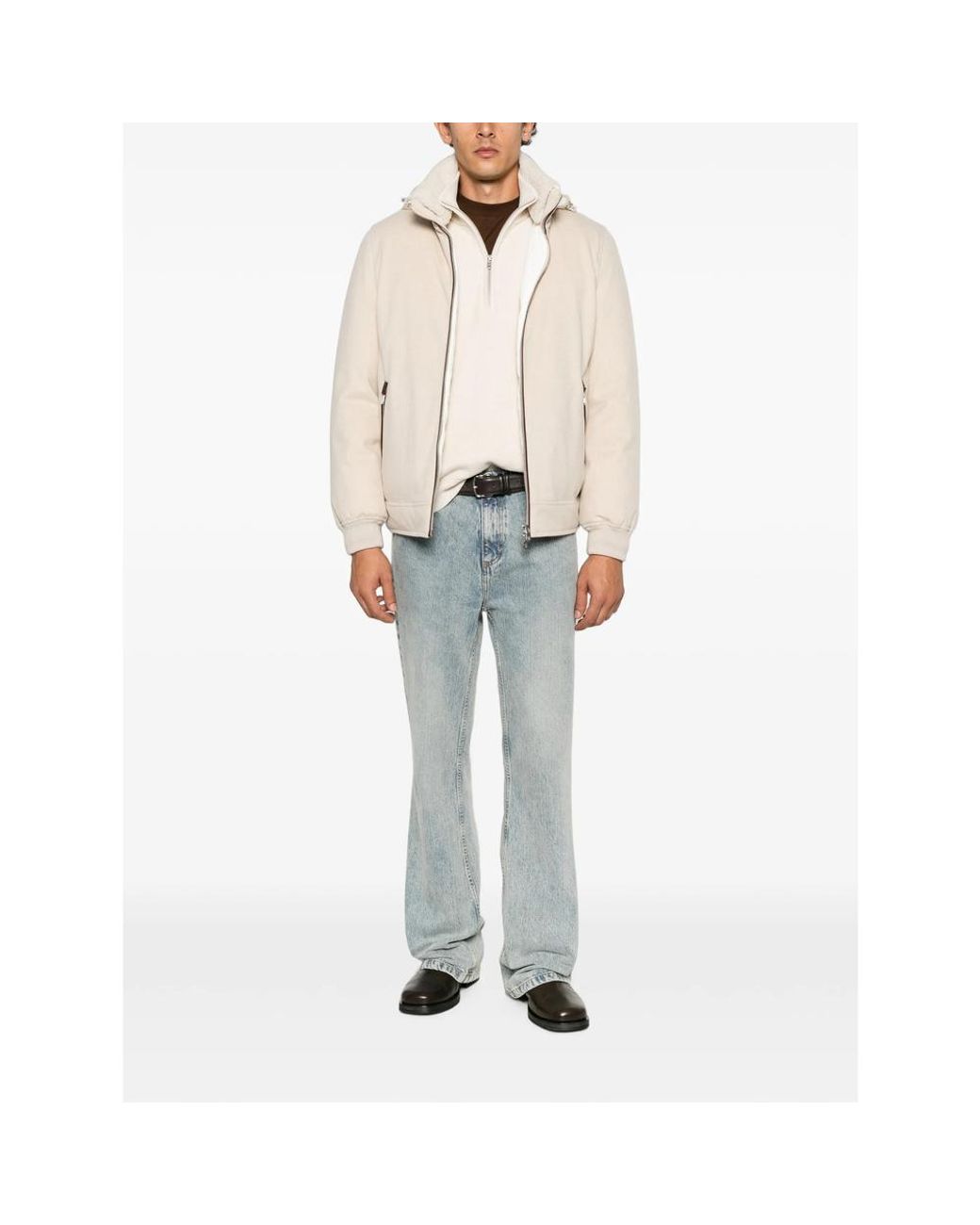 Brunello Cucinelli Natural Neutrals Jackets for men