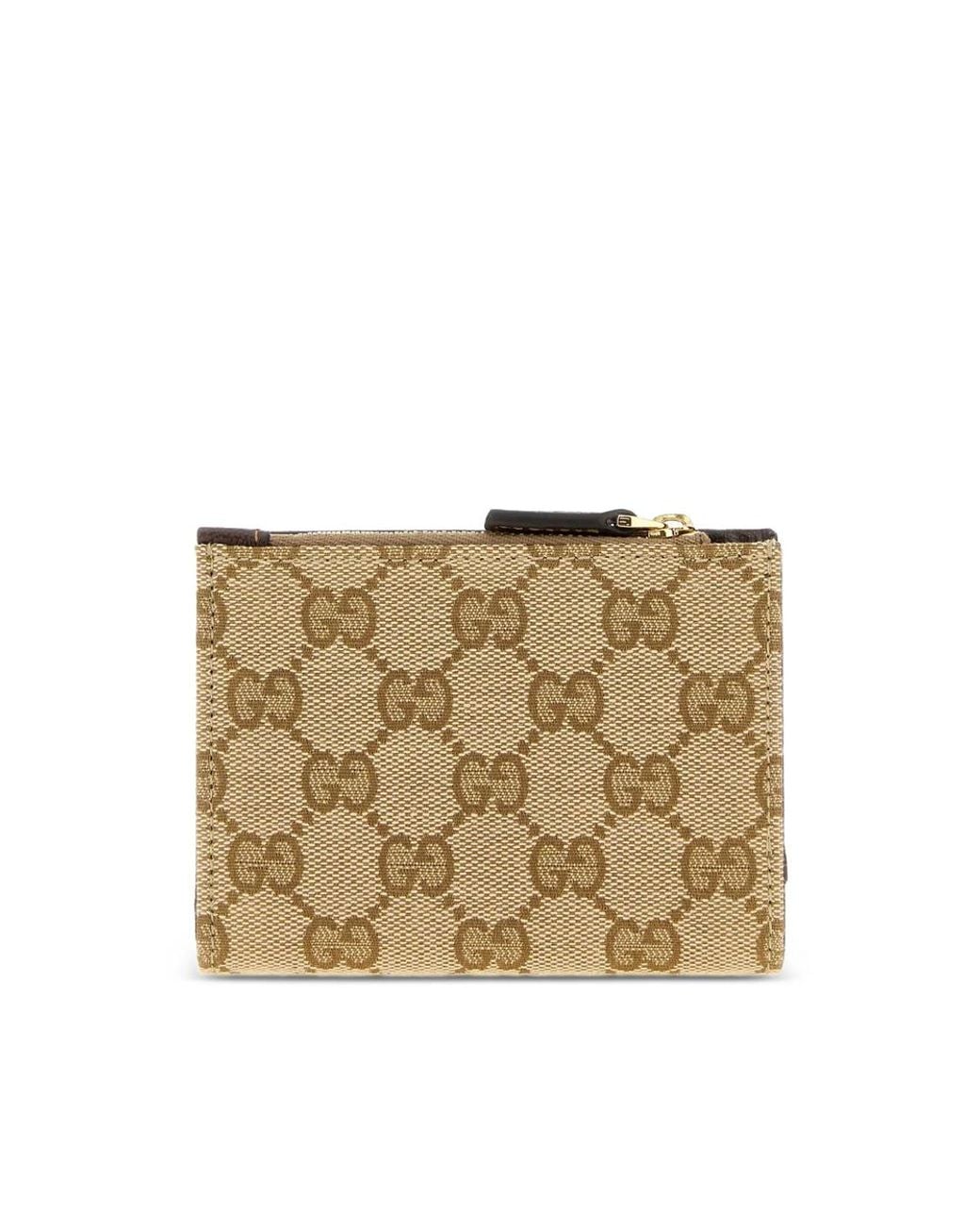 Gucci Metallic Neutrals Wallets & Purses