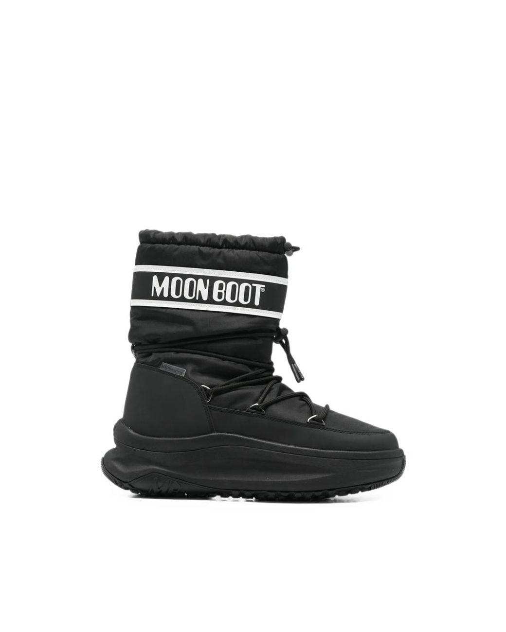 Moon Boot Black Tote Bags