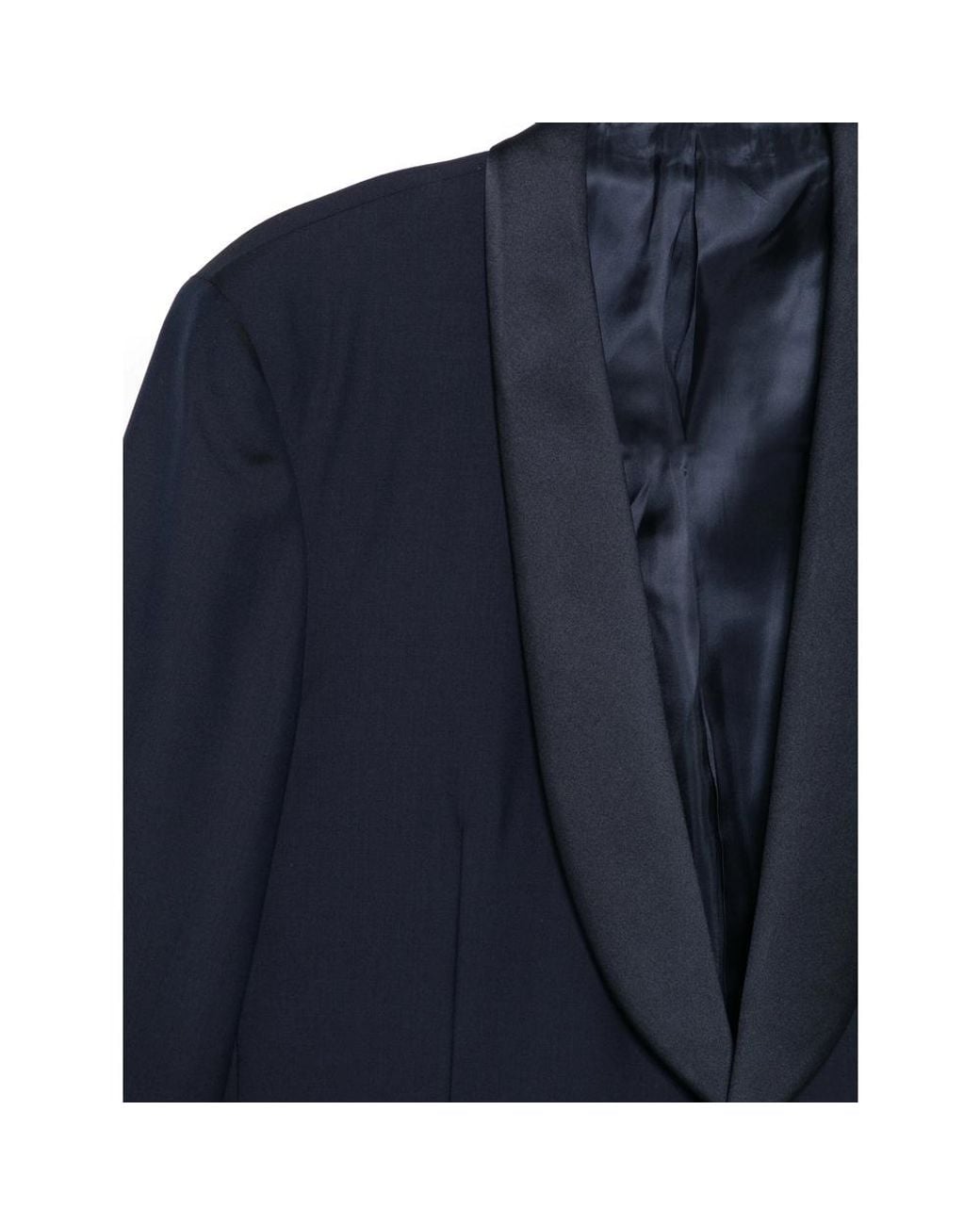 Canali Blue Suit Wool for men