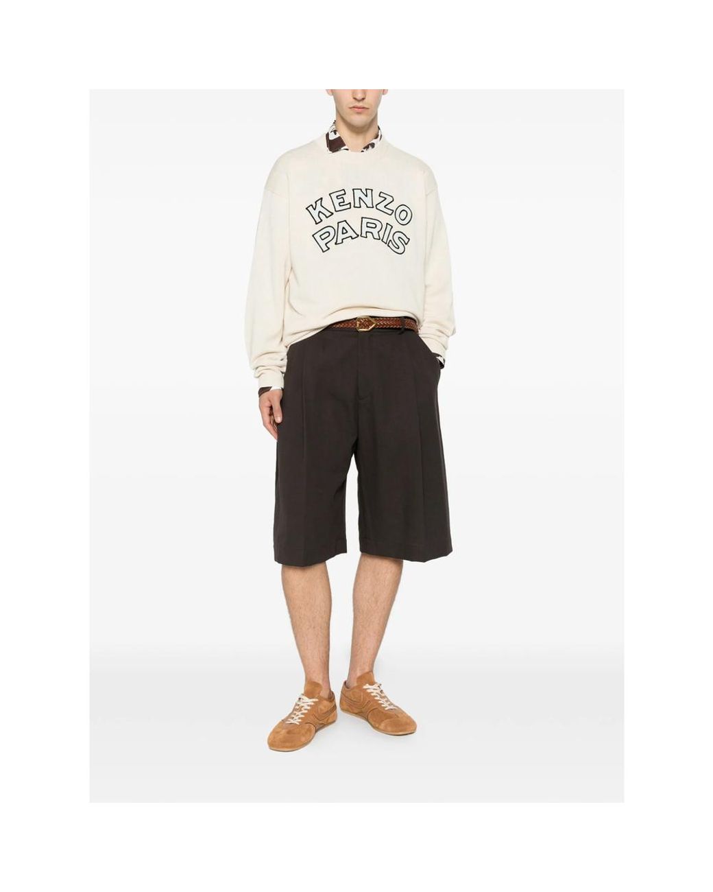 KENZO White Sweater for men