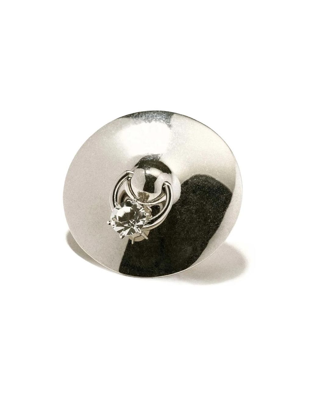 Panconesi Black Lamina Diamant Brooch