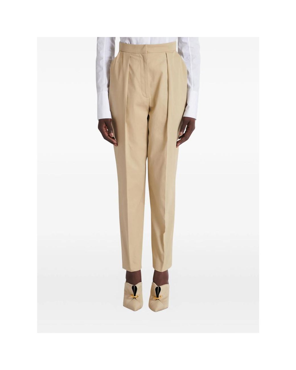 Balmain Natural Neutrals Trousers