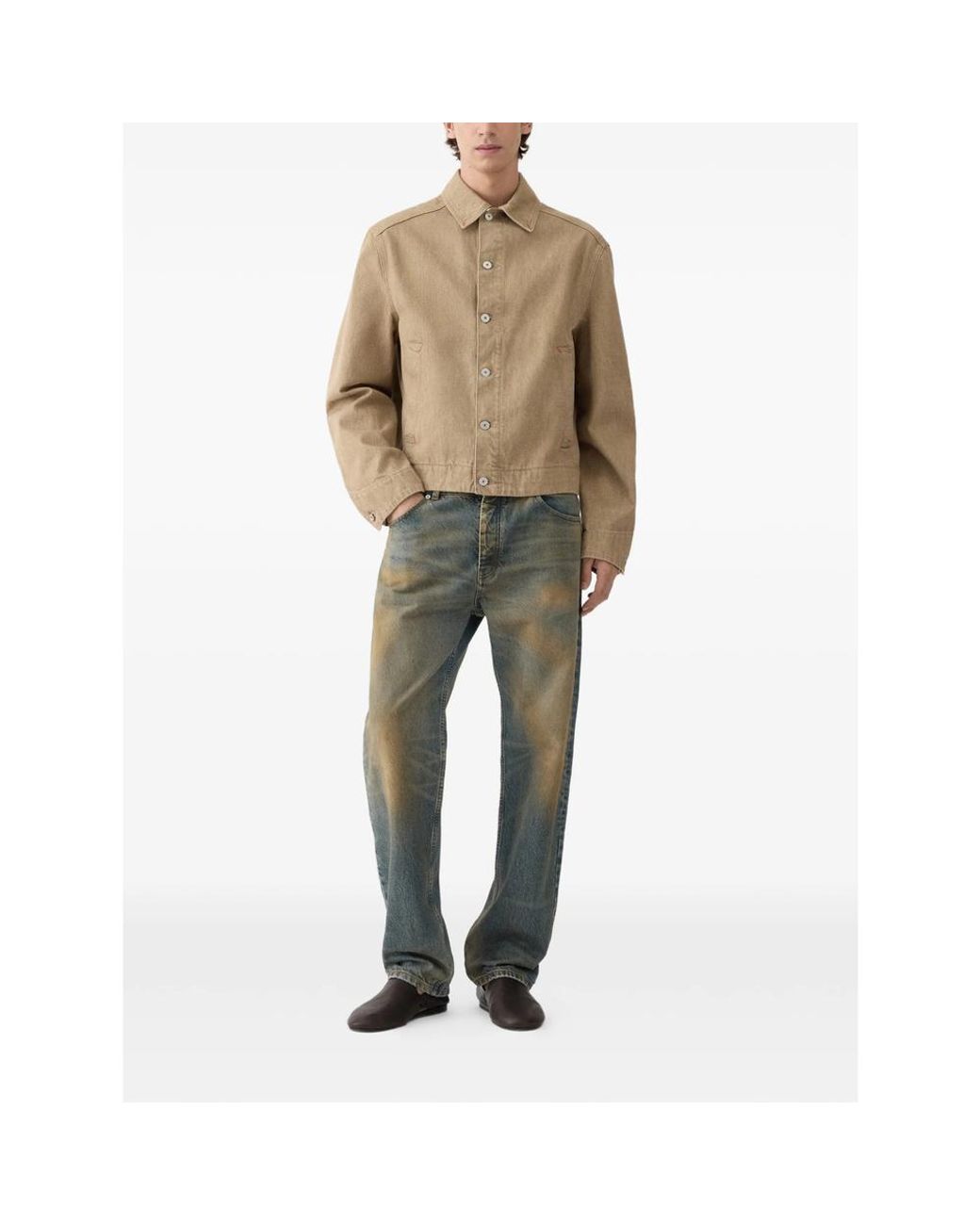 Jacquemus Natural Outerwears Neutral for men