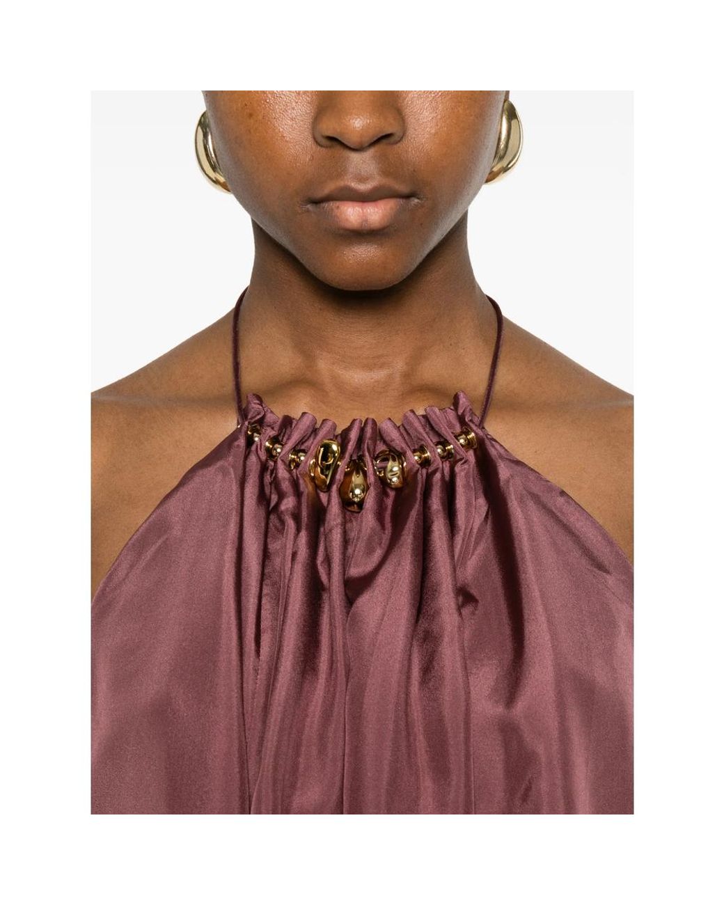 Zimmermann Aster Gathered Bead Cami