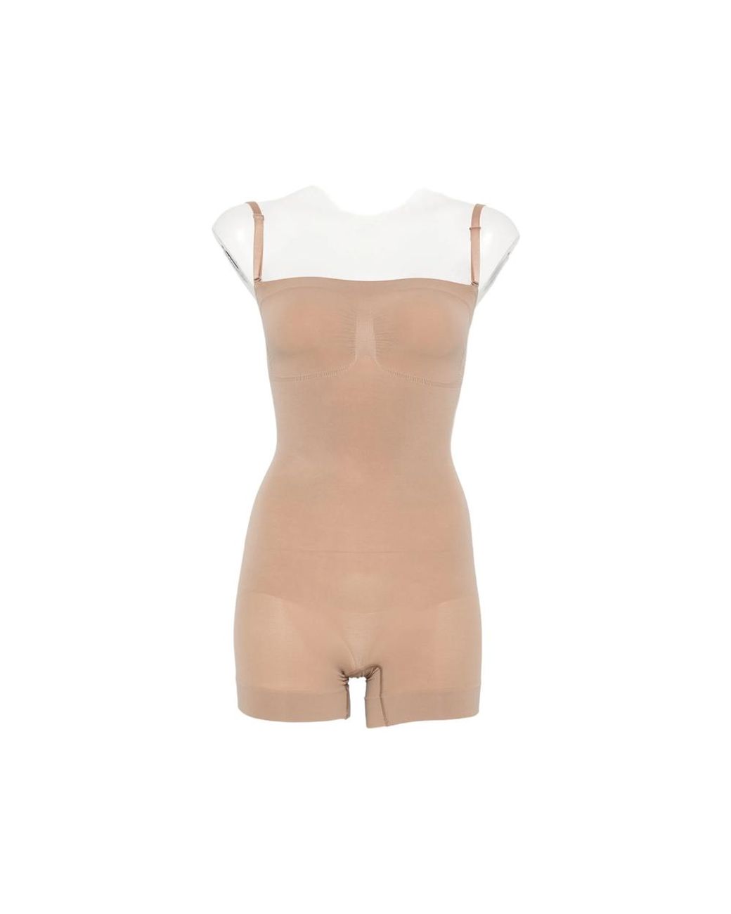 Skims Brown Seamless Sculpted Bodysuit