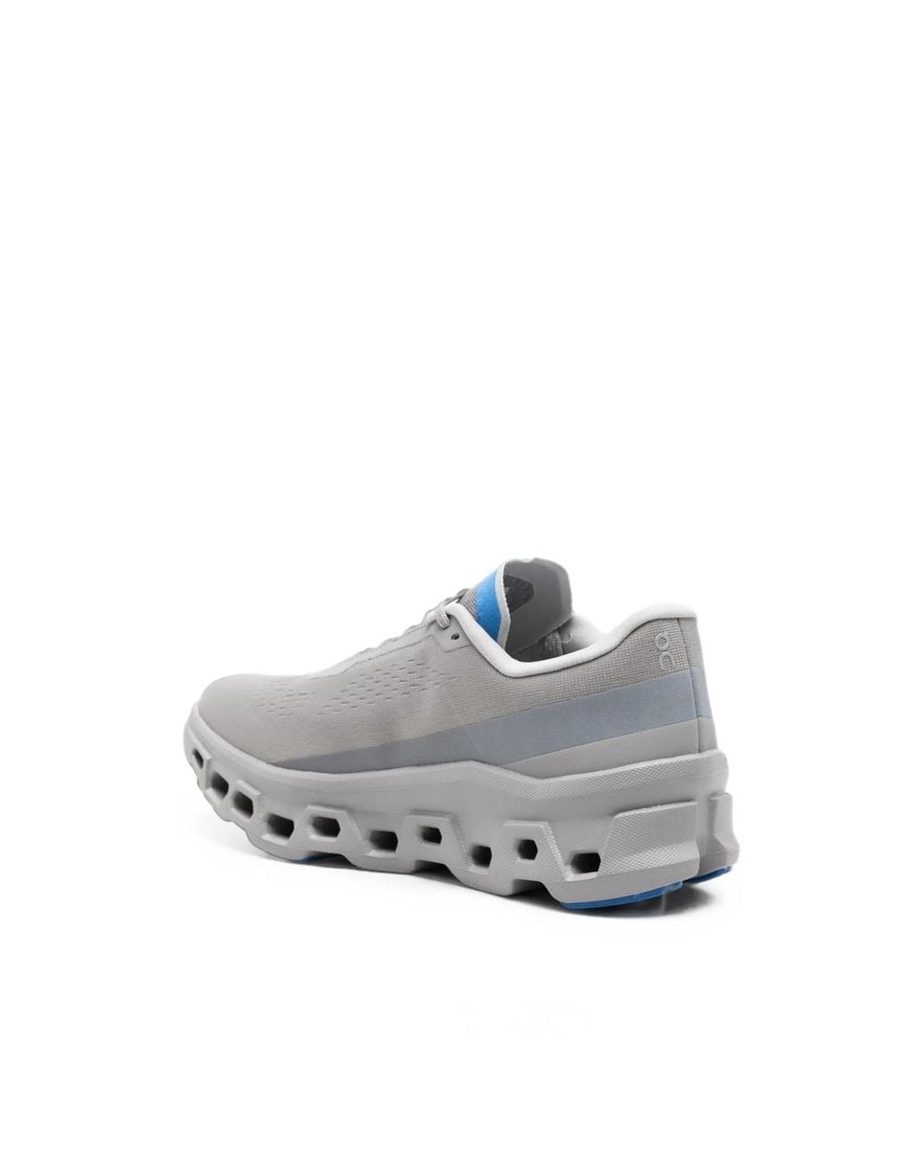 On Shoes Blue Cloudmster 1 Logo-Print Sneakers for men