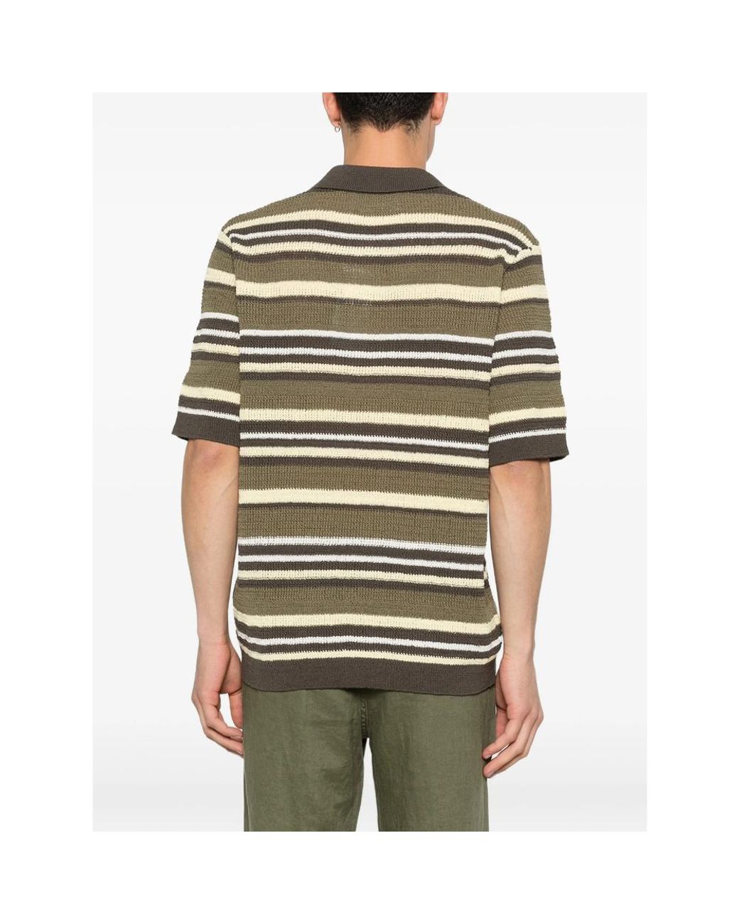 Samsøe & Samsøe Green Polo Shirt Samarco Burol for men