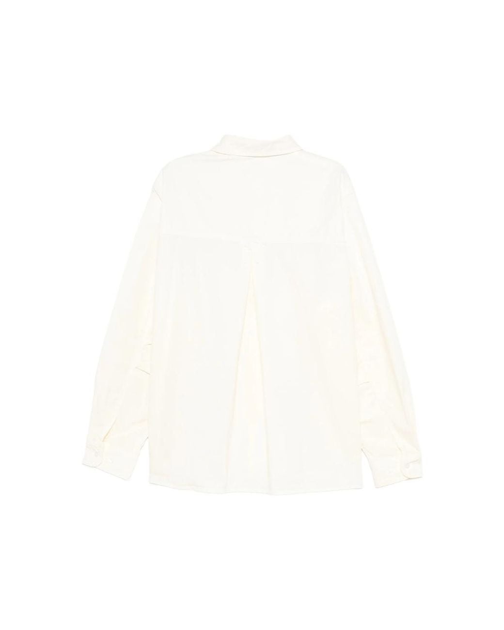 Willy Chavarria White Logo-Print Shirt for men