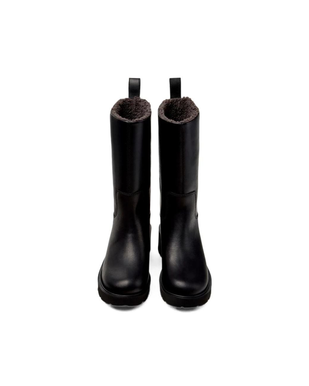 Camper Black High Boots