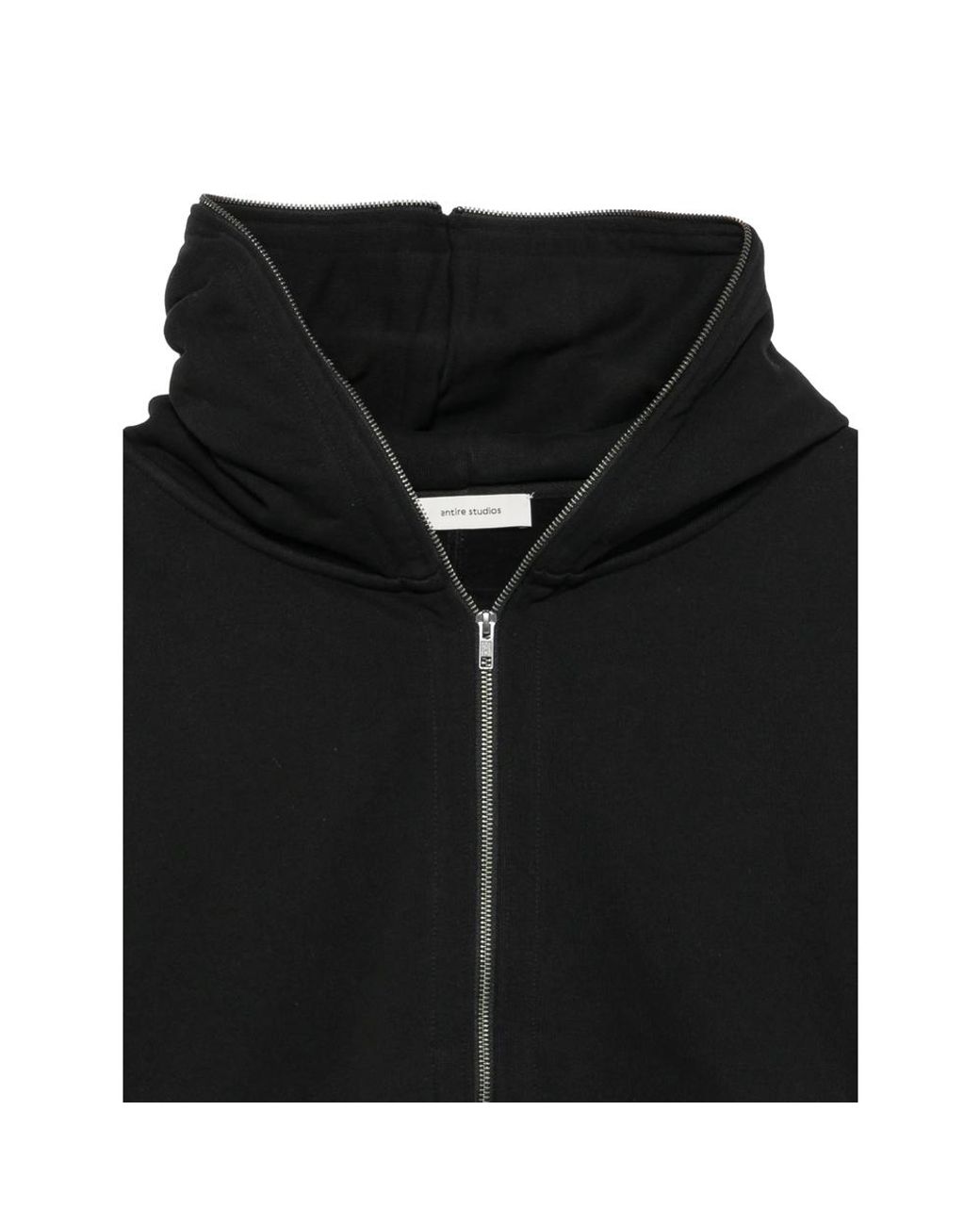Entire studios Black Eternal Zip-Up Hoodie for men