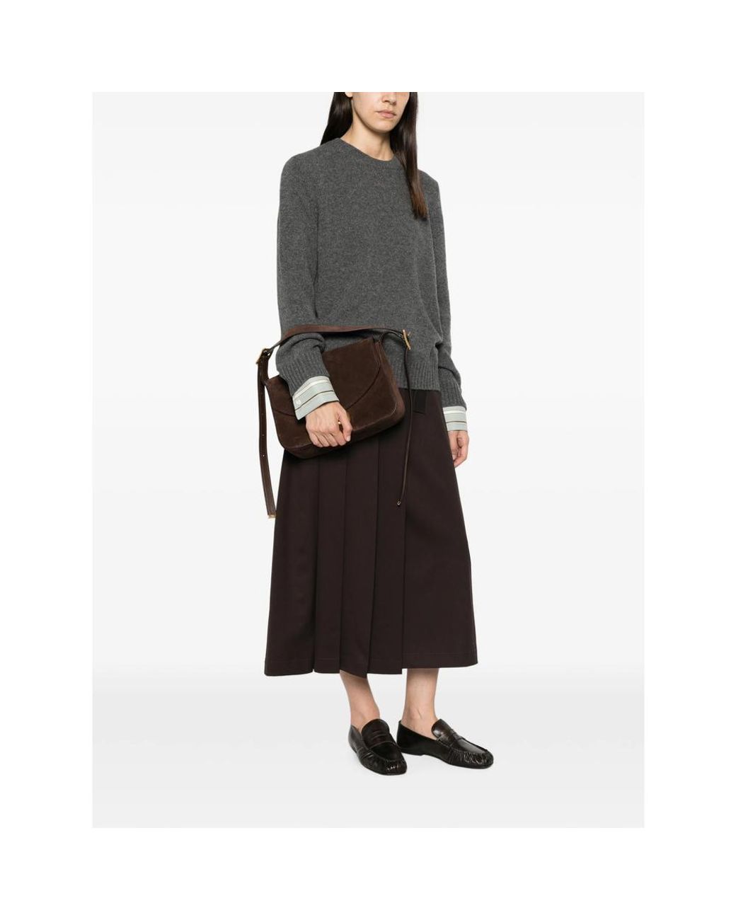 Prada Gray Knitwear