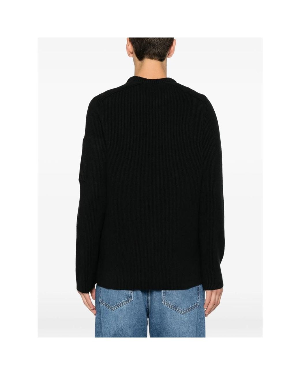 C P Company Black Sweaters & Knitwear for men