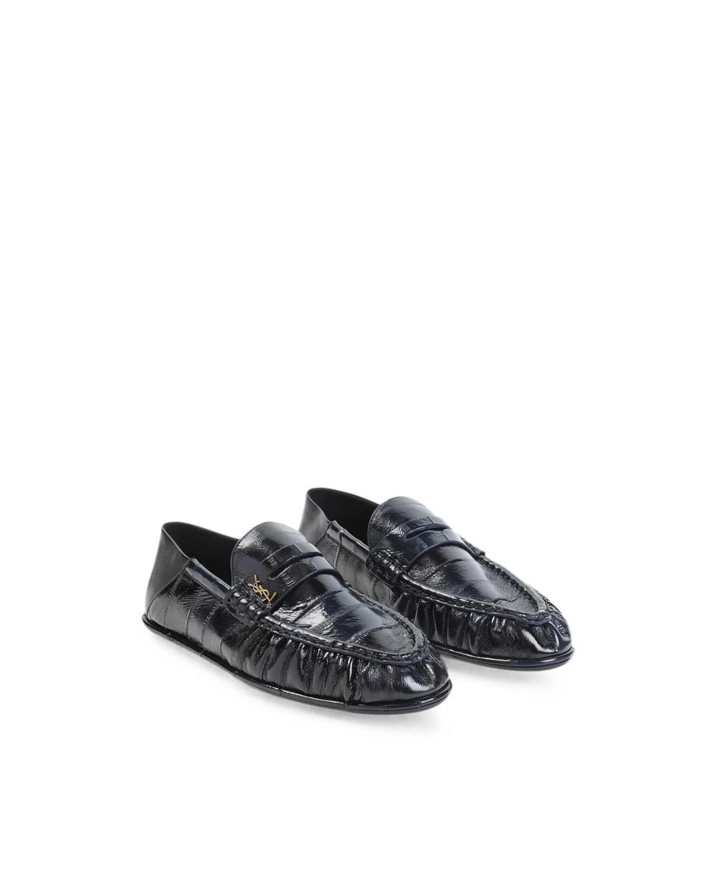 Saint Laurent Blue Loafers