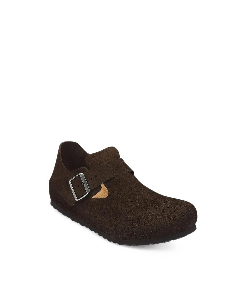 Birkenstock Brown London Buckle-Fastening Shoes for men