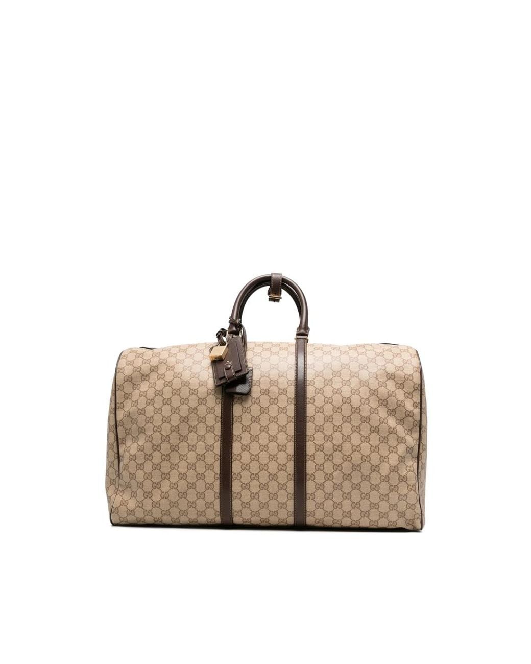 Gucci Natural Large Essence Classic Duffle Bag for men