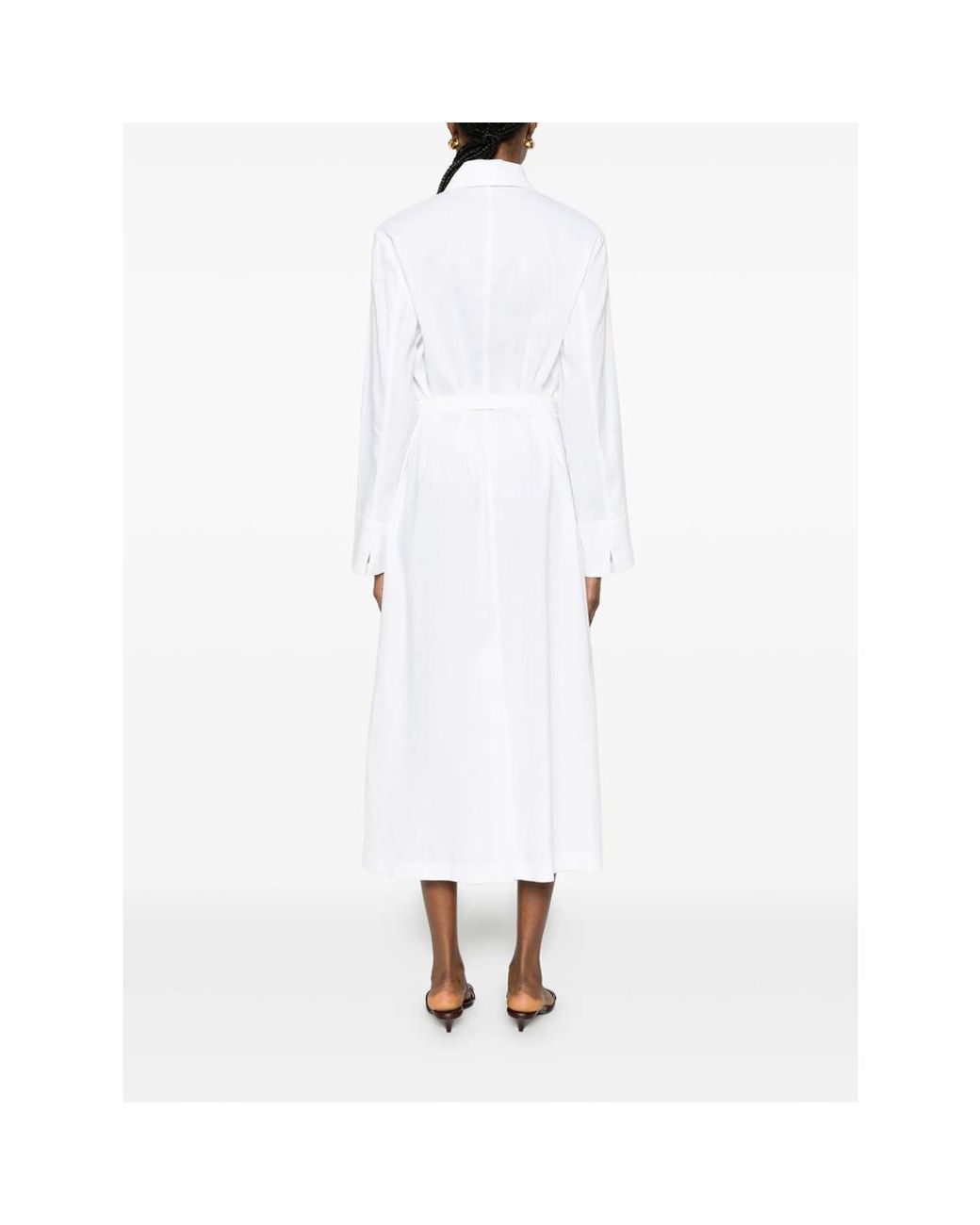 Max Mara White Dresses
