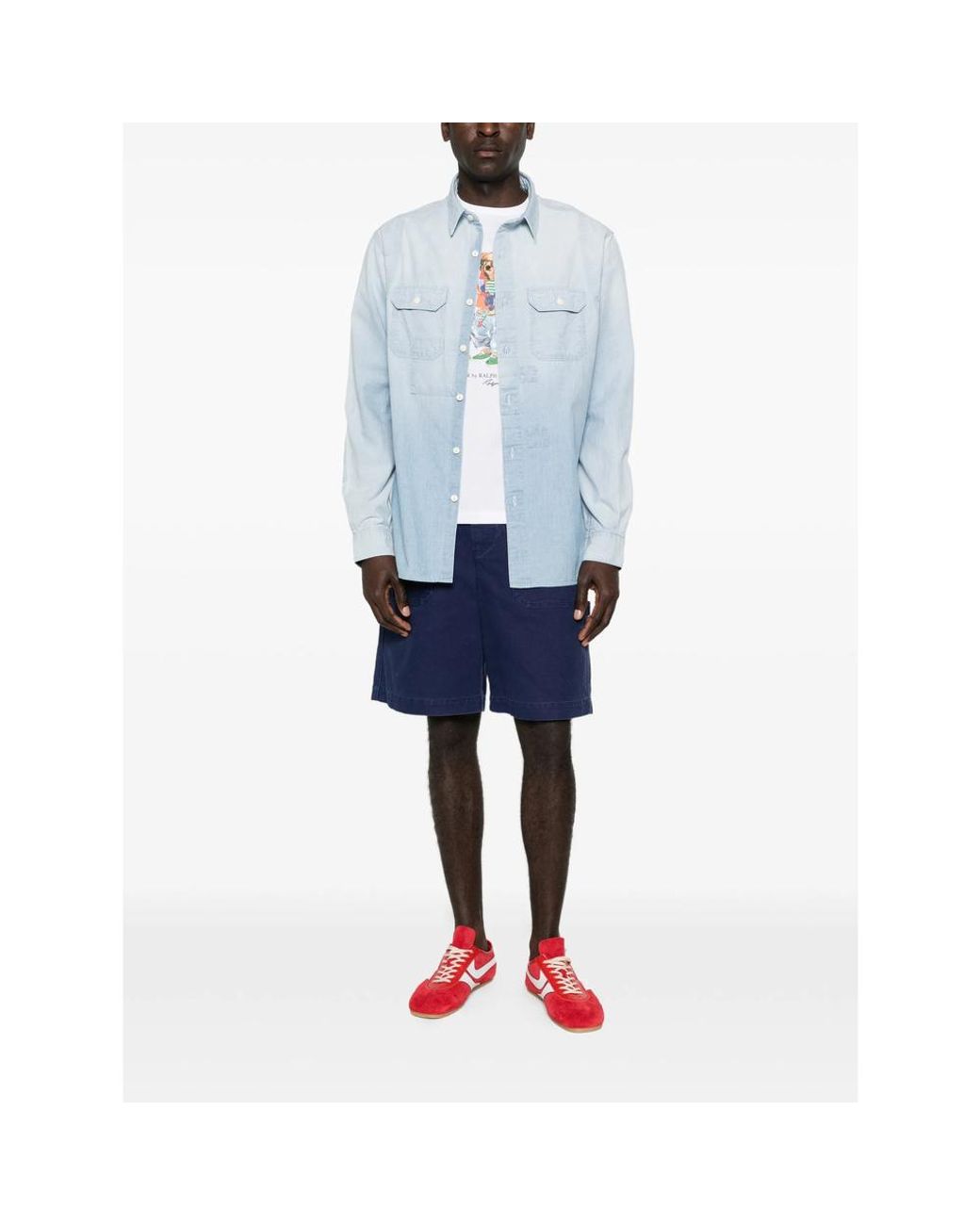 Ralph Lauren Blue Shirt for men