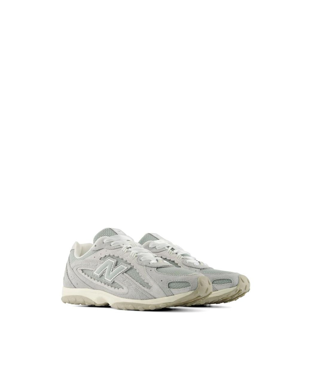 New Balance Gray 204L Mesh-Panel Sneakers for men