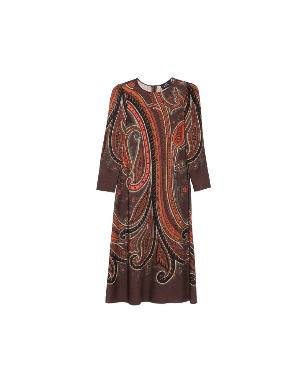 Etro Brown Midi Dresses