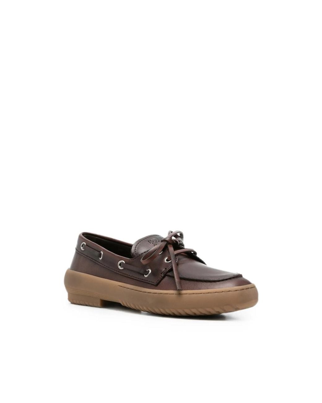 Miu Miu Brown Loafers