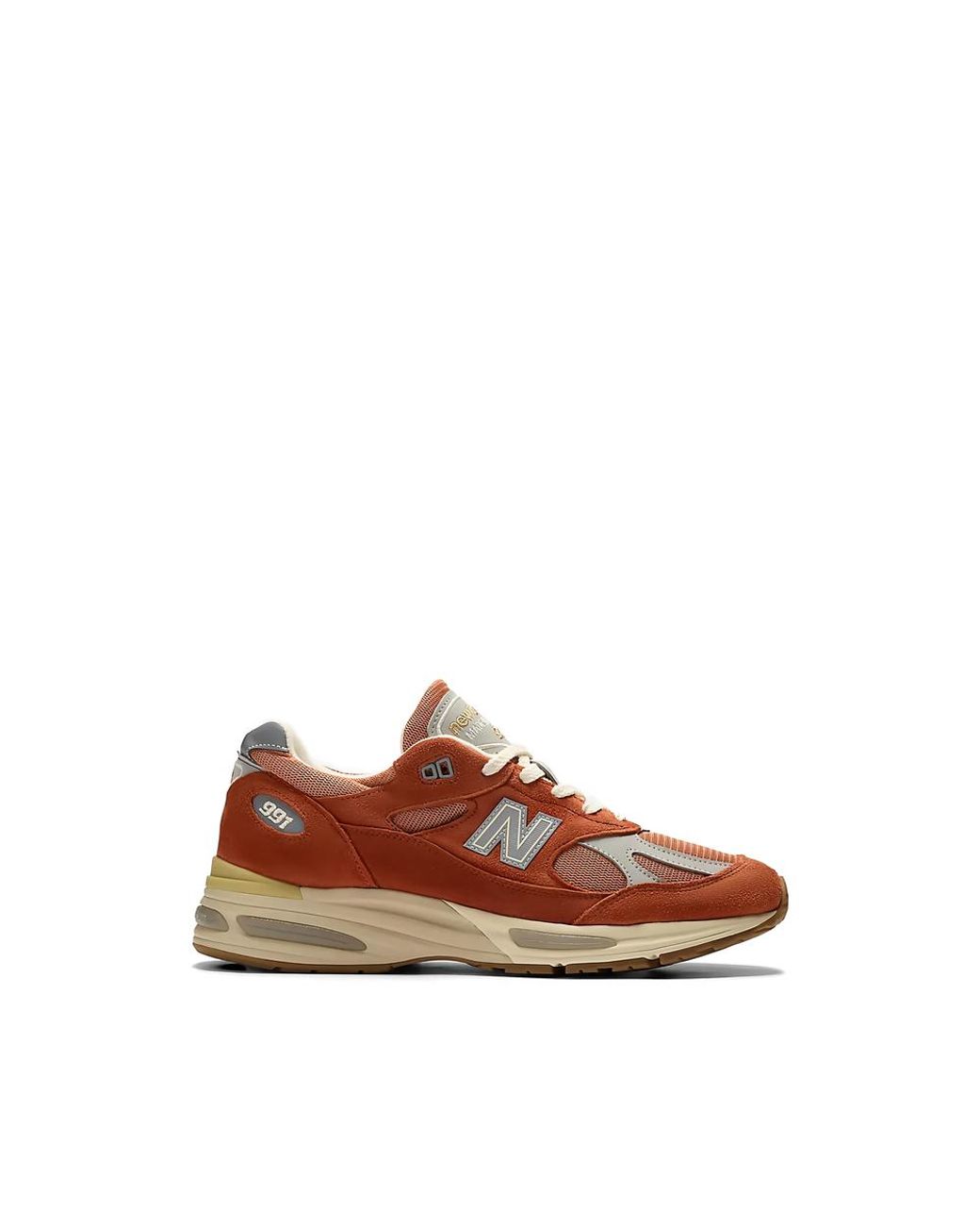 New Balance Brown Sneakers Leather for men