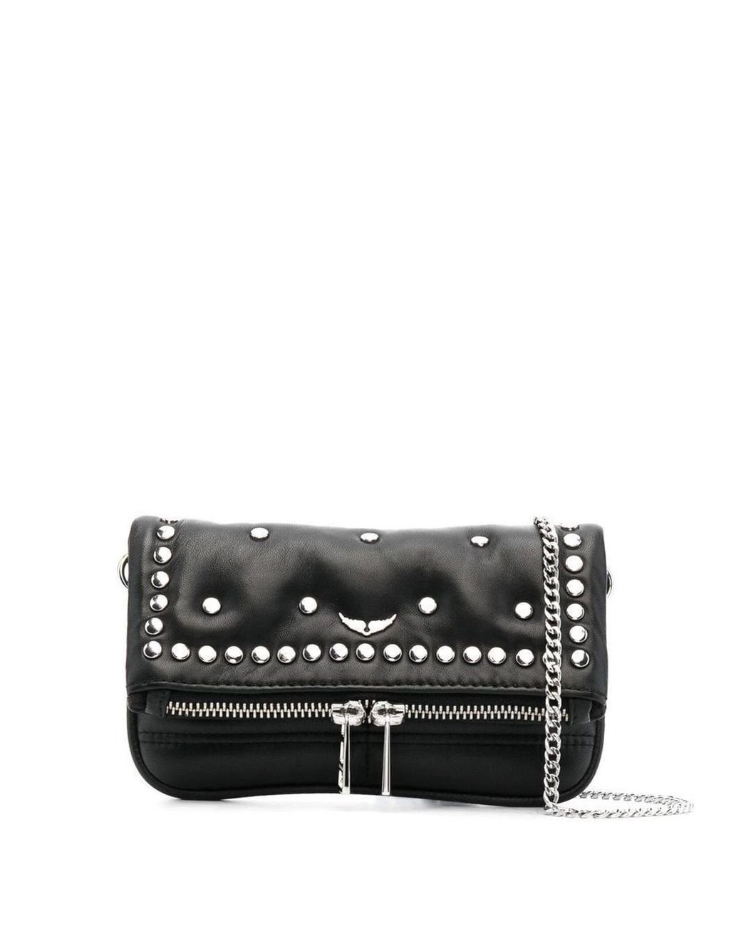 Zadig & Voltaire Rock Nano Rider Crossbody Bag in Black Lyst
