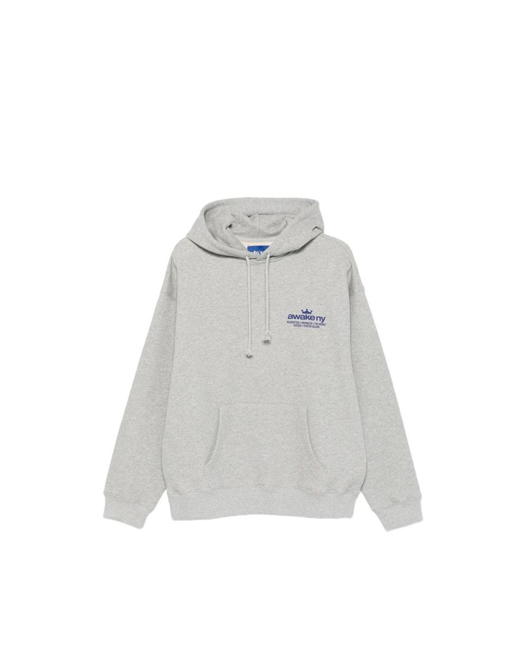 AWAKE NY Gray Good Everywhere Logo Hoodie for men