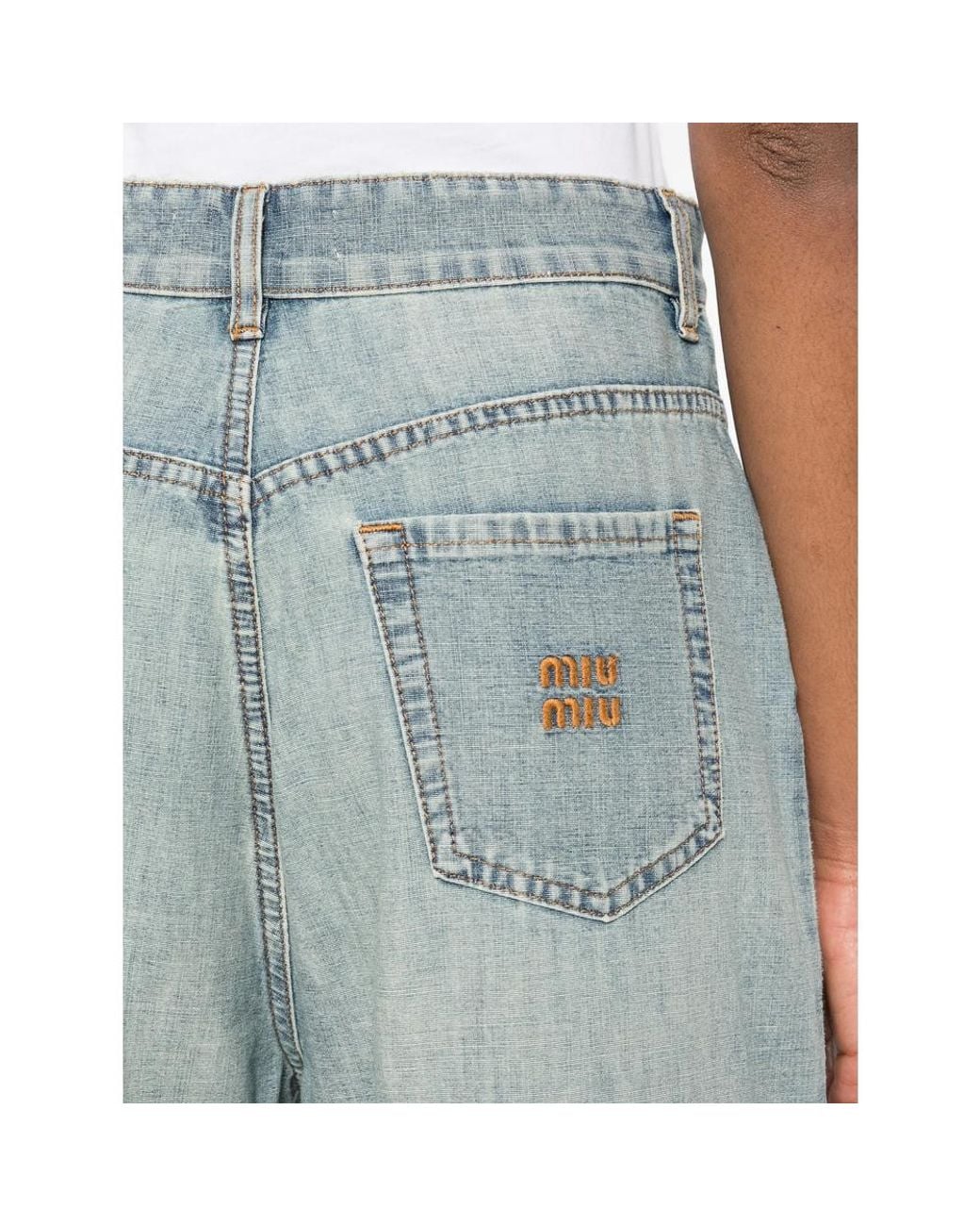 Miu Miu Blue Denim