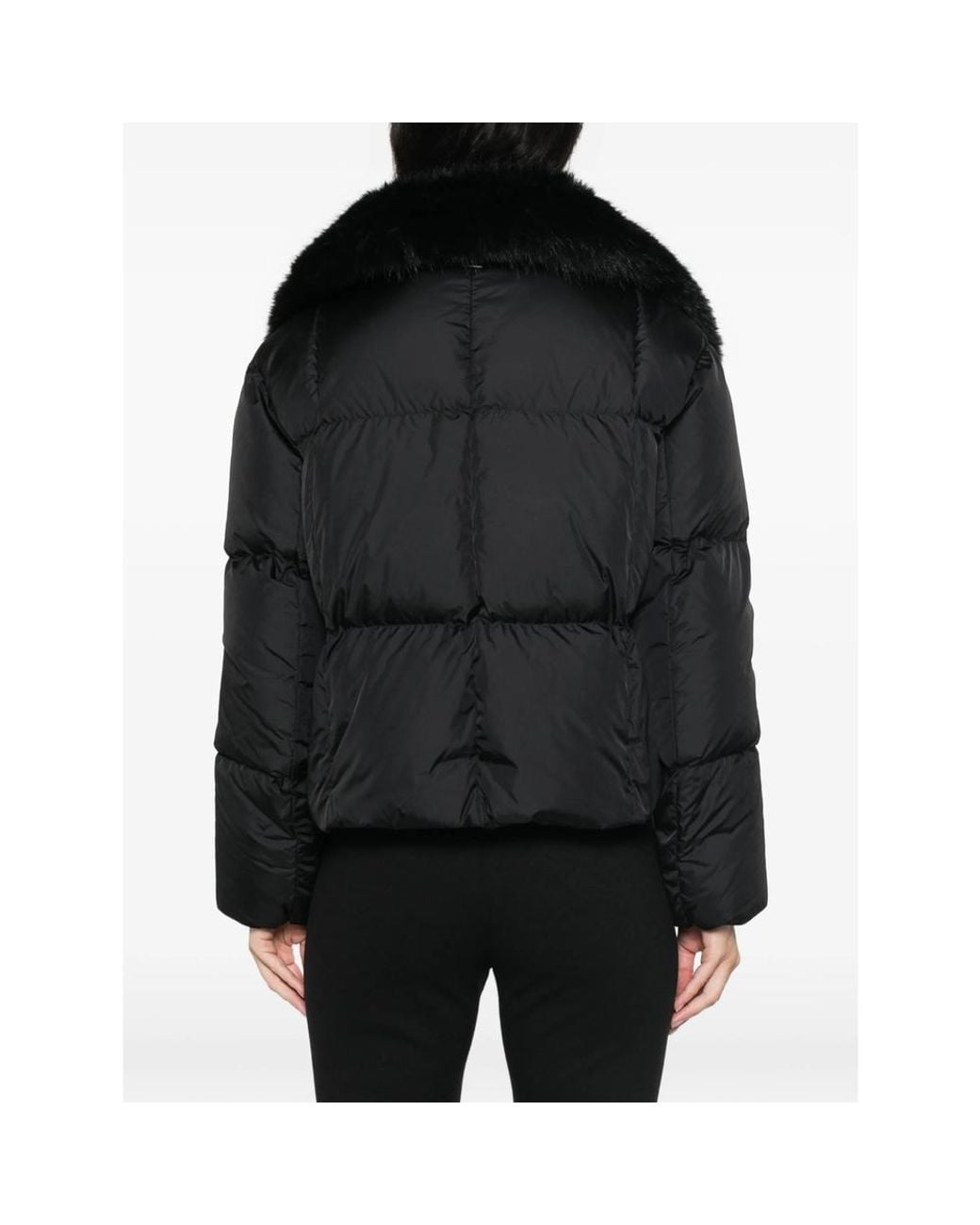 Herno Black Chamonix Padded Jacket