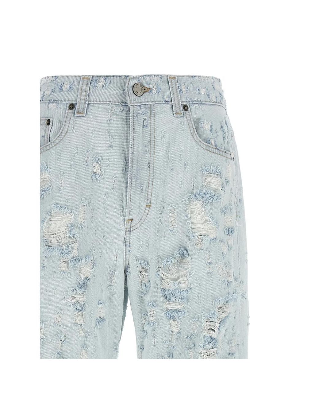 Haikure Blue Distressed Jeans