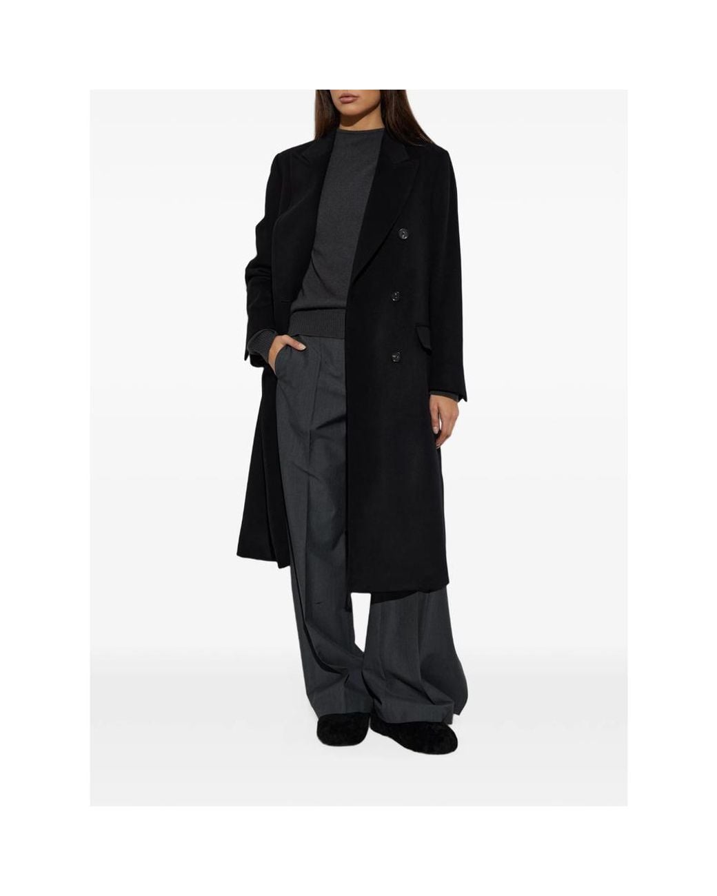Ugg Black Elea Fluffed Slippers