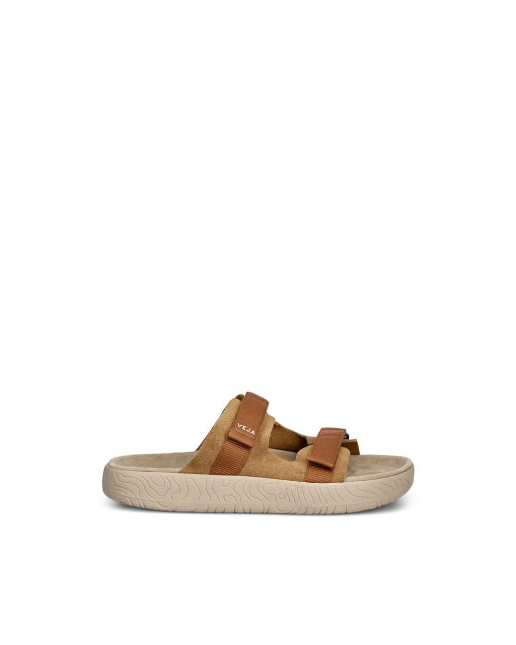 Veja Brown Arpoador Suede Tent Cognac Sandals for men