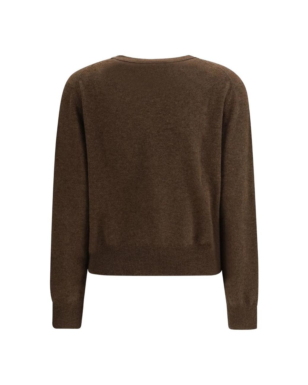 Lisa Yang Brown Greer Wool Sweater