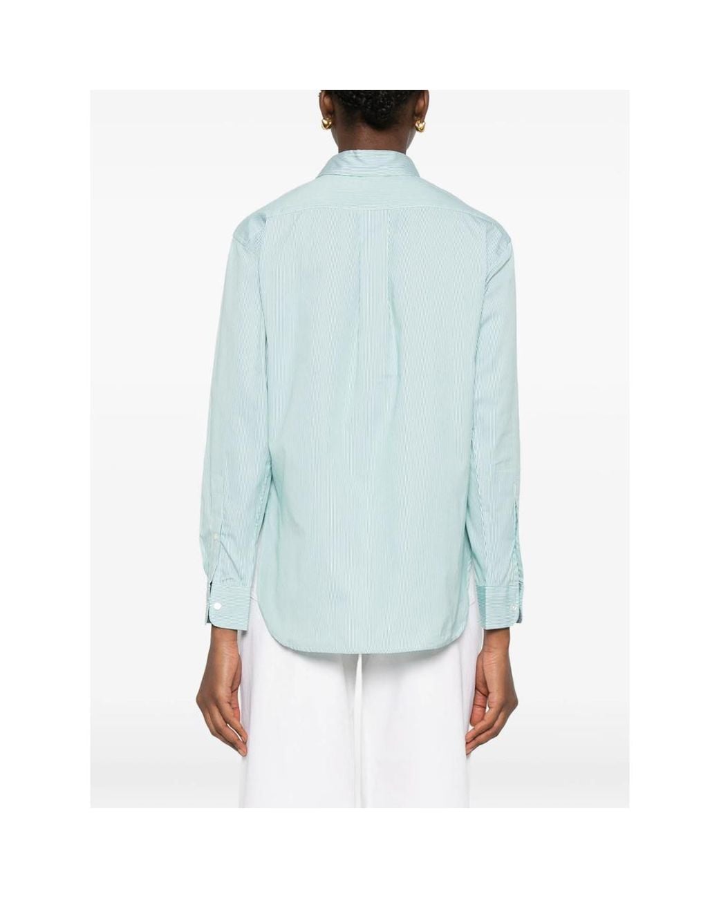 Ralph Lauren Blue Striped Shirt