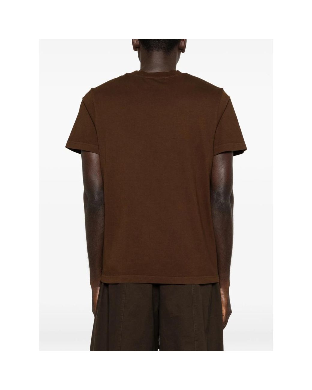 Entire studios Brown Crew-Neck T-Shirt for men