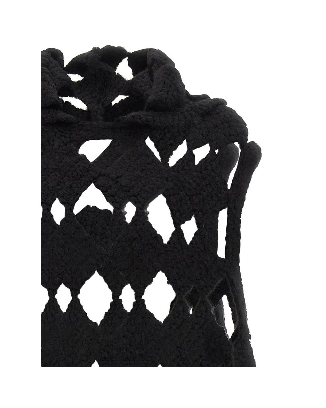 Rick Owens Black Sleeveless Tops