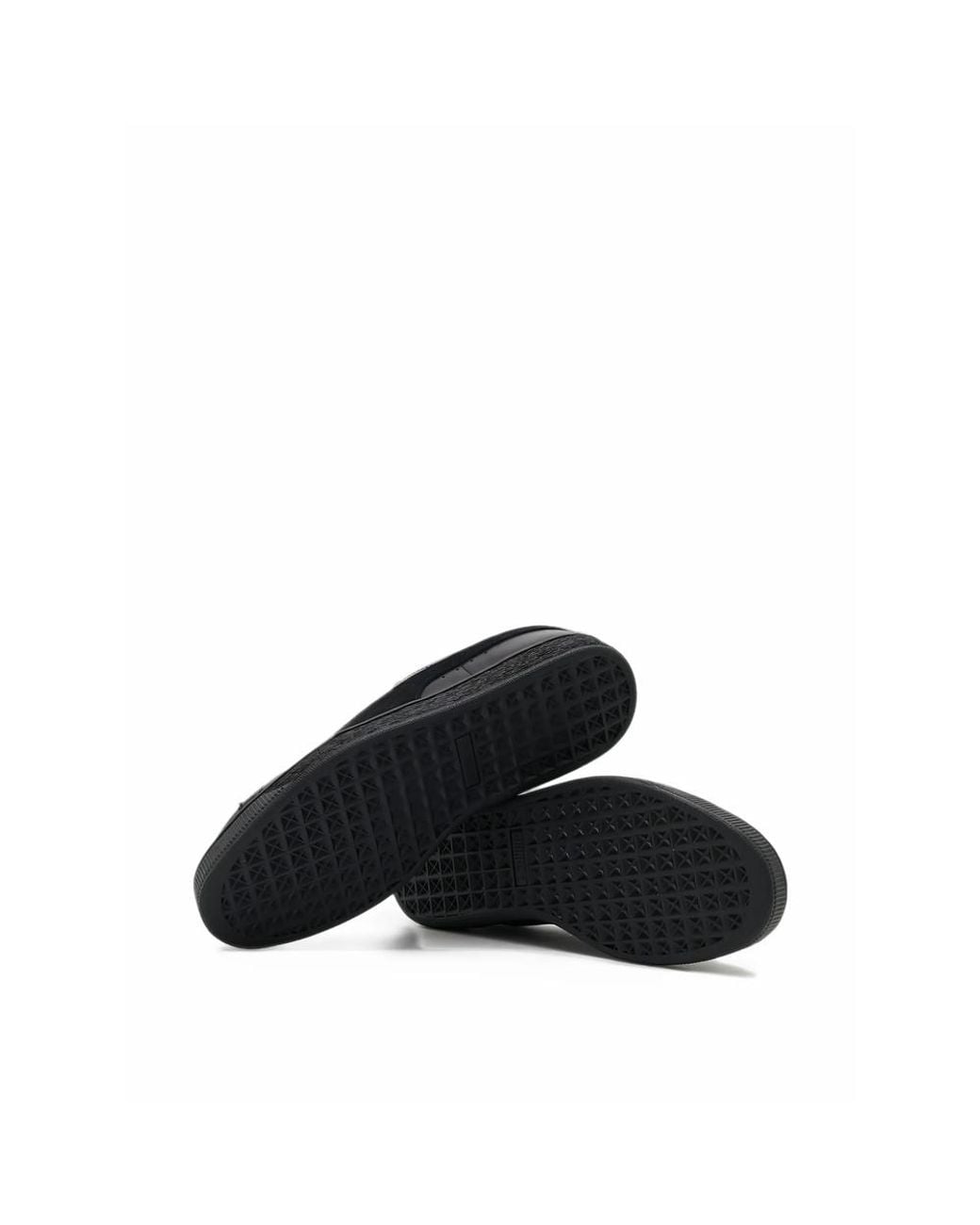 PUMA Black Sneakers Suede Dressed Nere for men