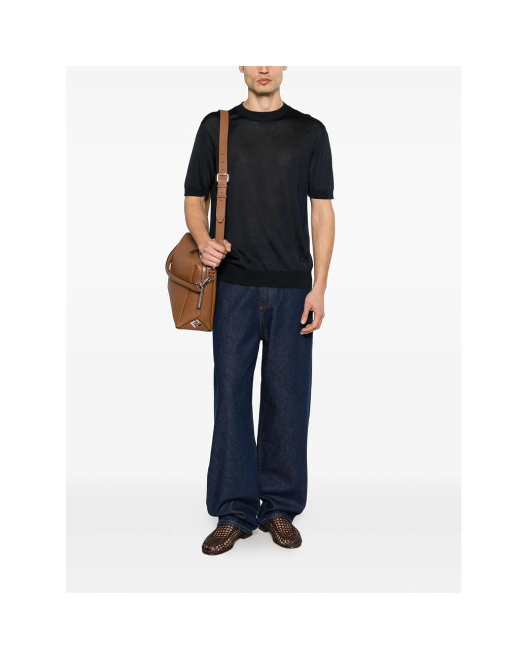 Fendi Blue T-Shirts & Vests for men