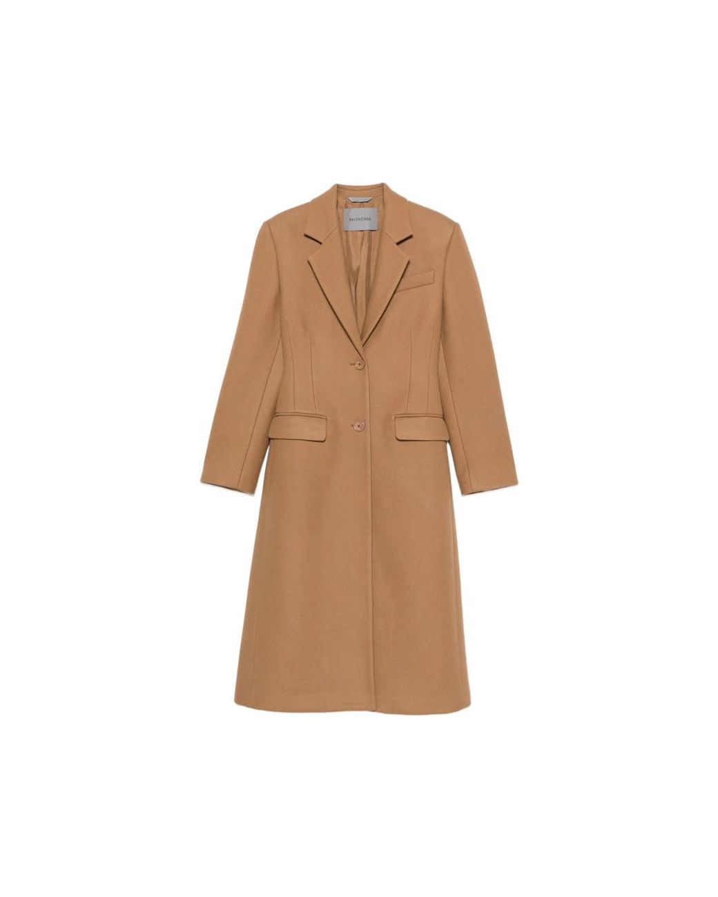Balenciaga Brown Neutrals Coats