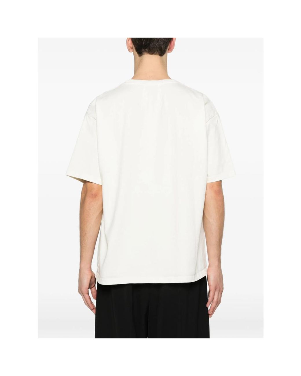 Rhude White Graphic T-Shirt for men