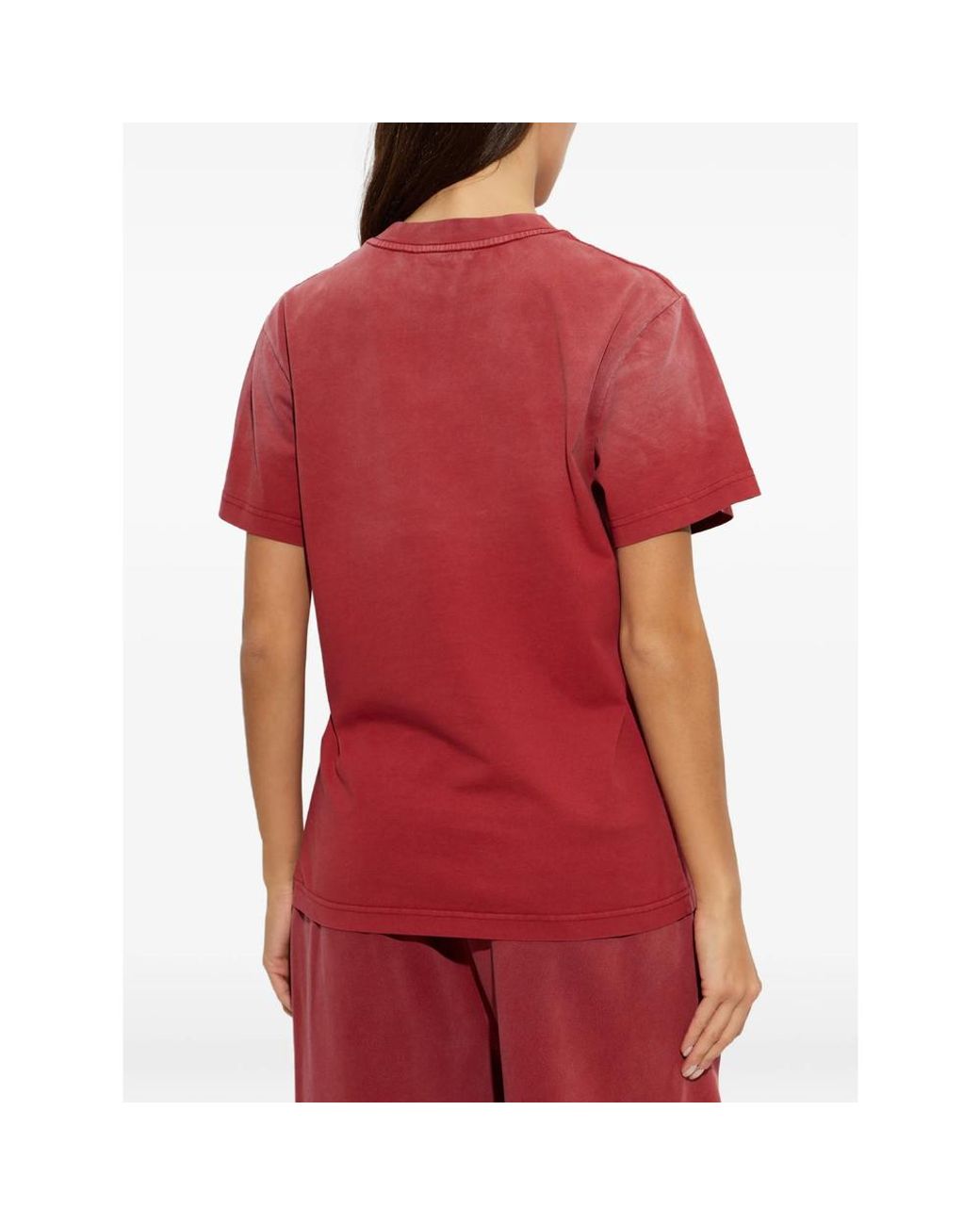 Entire studios Red Crew-Neck T-Shirt for men