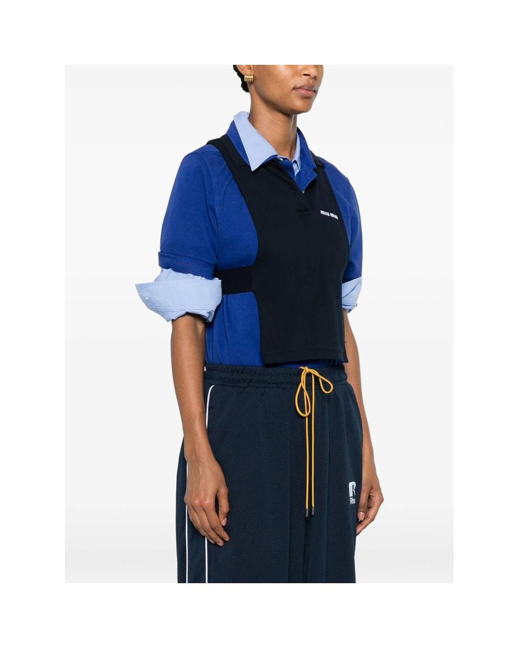 Miu Miu Blue Tops