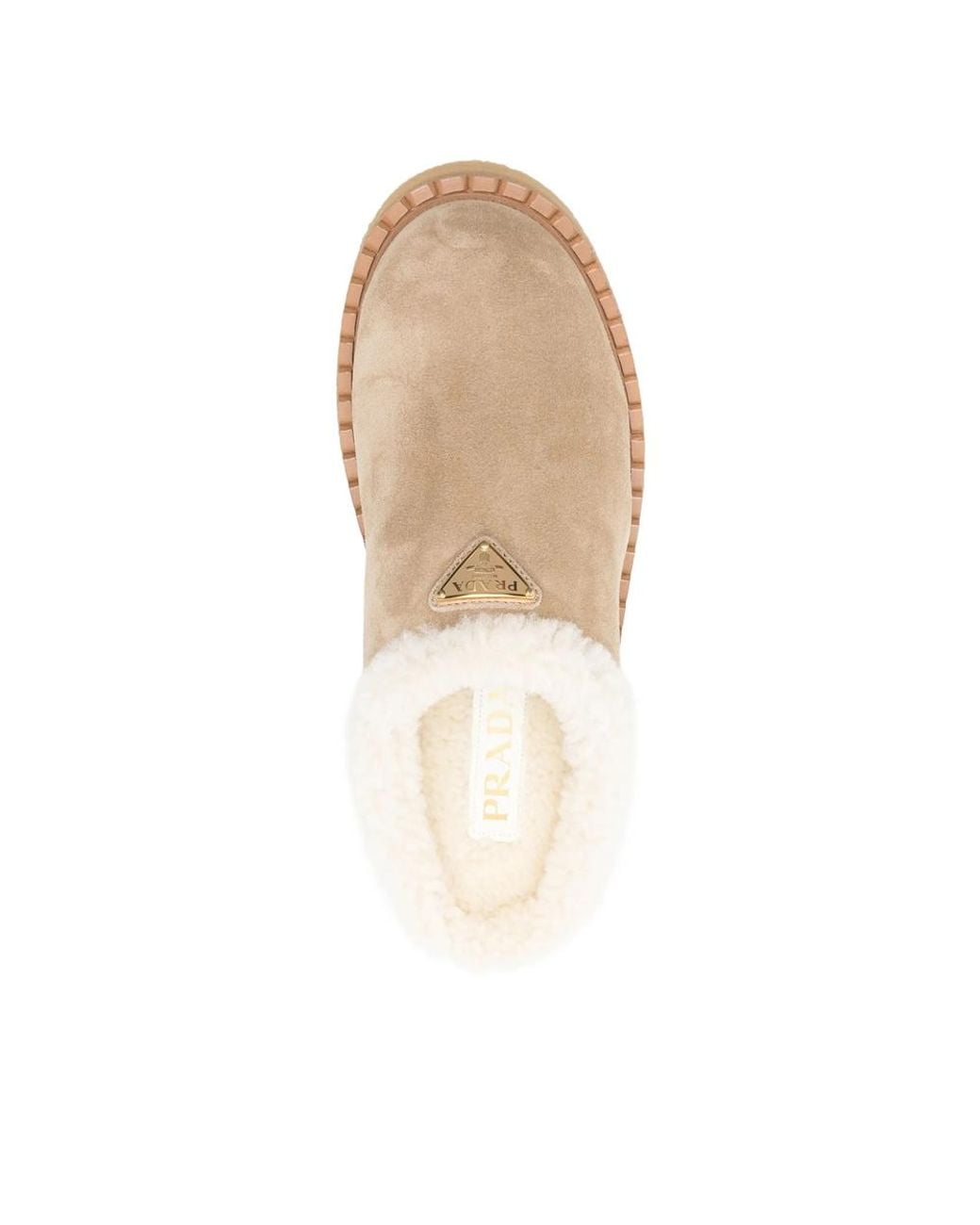 Prada Natural Neutrals Boots