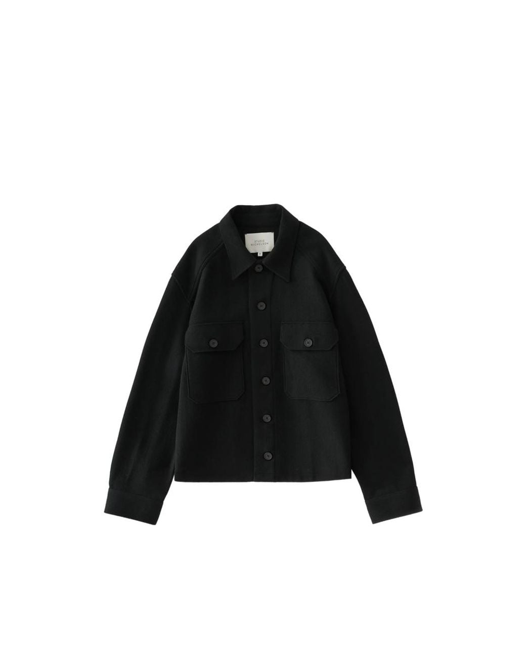 Studio Nicholson Black Kelver Wool-Blend Jacket for men