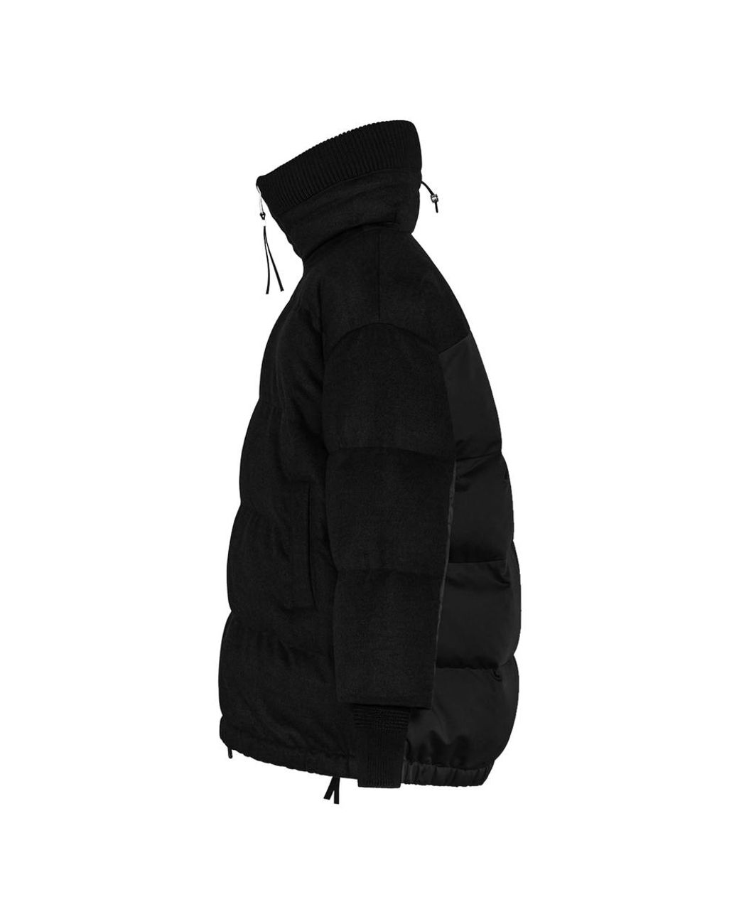 DUNO Black Quilted Puffer Jacket